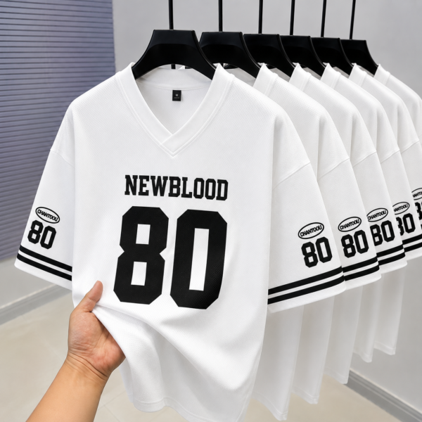 Mesh DropTee (White)
